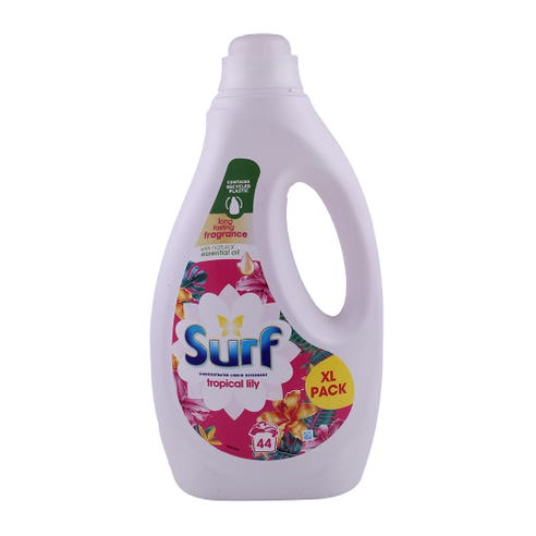 Surf Tropical Lily Liquid Detergent 44 Wash 1188ml 