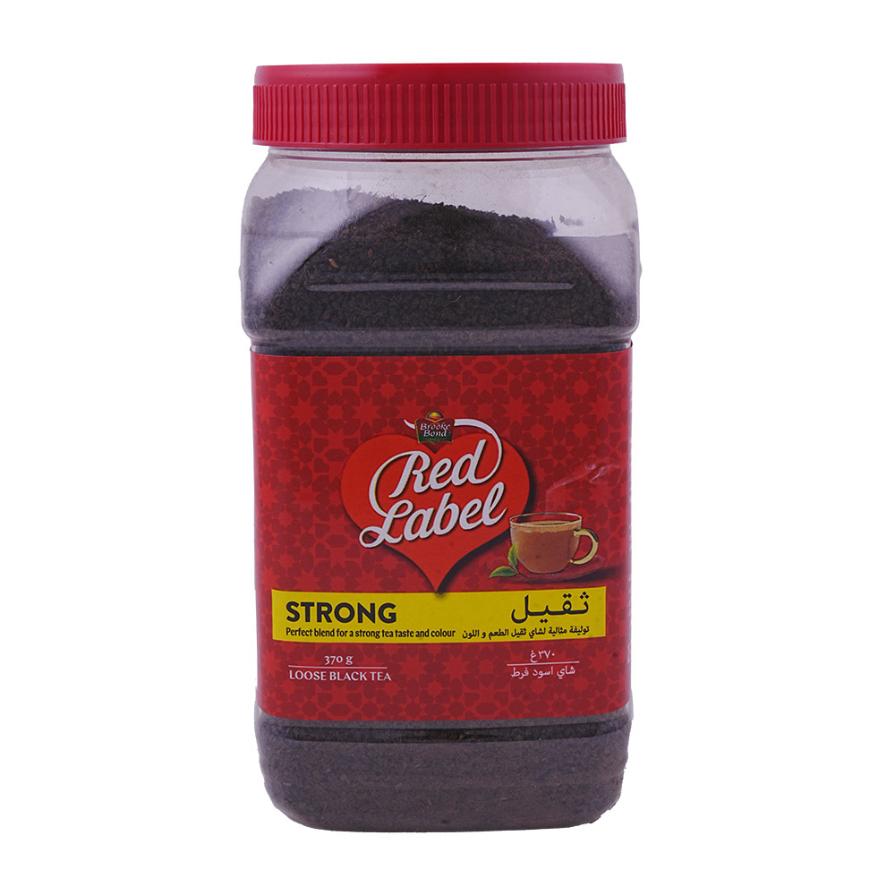Brooke Bond Red Label Strong Loose Black Tea 370g