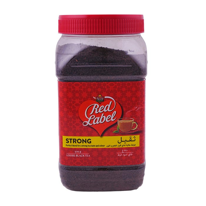 Brooke Bond Red Label Strong Loose Black Tea 370g