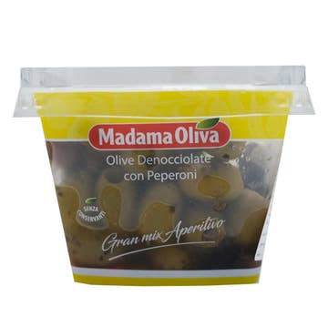 Madama Oliva Green & Black Mix Aperitif Olives 