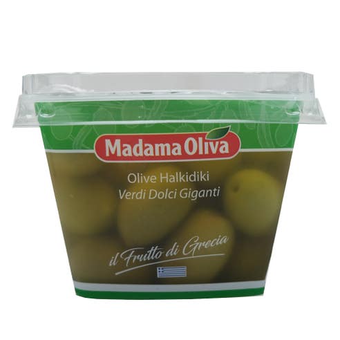 Madama Oliva Giant Green Sweet Mild Olives 250g 