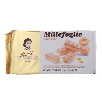 Matilde Vicenzi Sugar Glazed Puff Pastry 125g 
