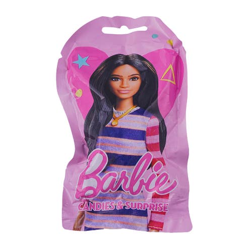 Barbie Shaped Candy Bag with Surprise & Candy 10g 