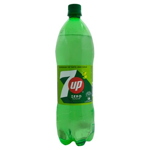 7Up Zero Sugar Soft Drink 1.25L 