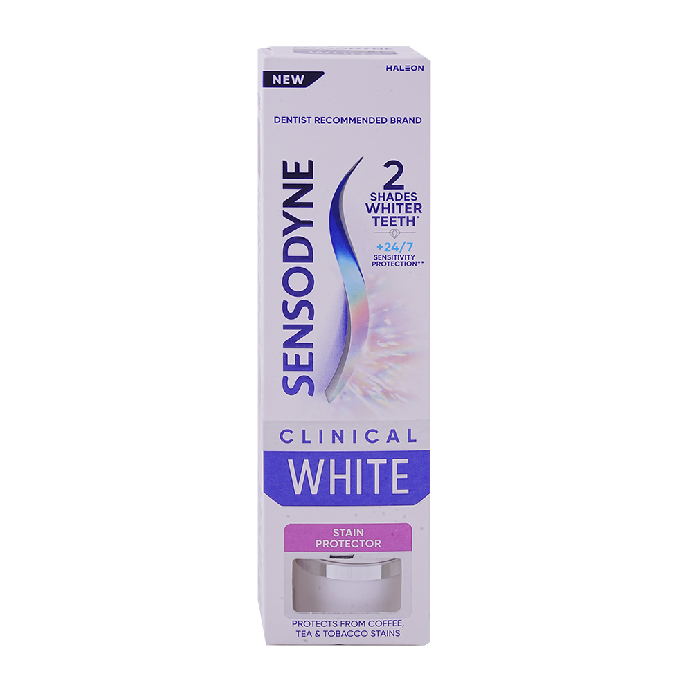 Sensodyne Clinical White Stain Protector Toothpaste 75ml
