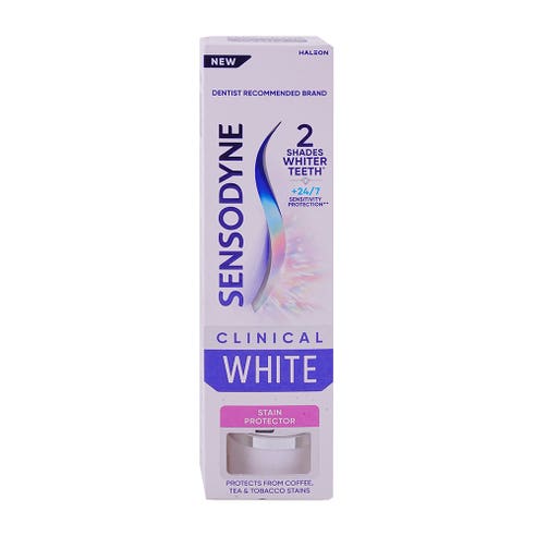Sensodyne Clinical White Stain Protector Toothpaste 75ml 