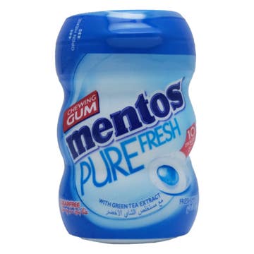 Mentos Freshmint Chewing Gum Bottle 10s 