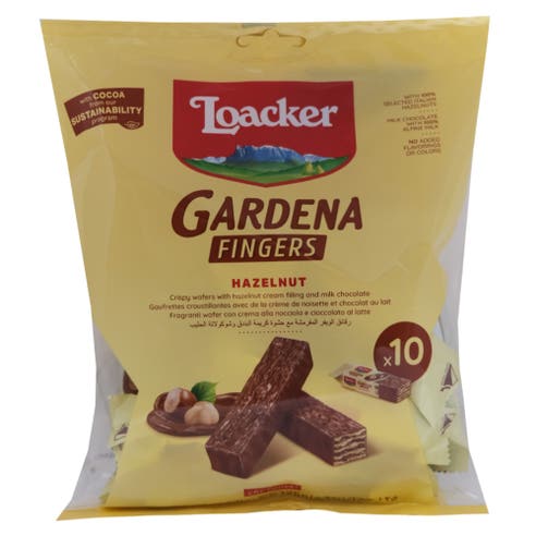 Loacker Gardena Fingers Hazelnut 125g 
