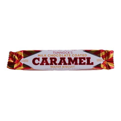 Tunnocks Caramel Milk Chocolate Wafers 37g 