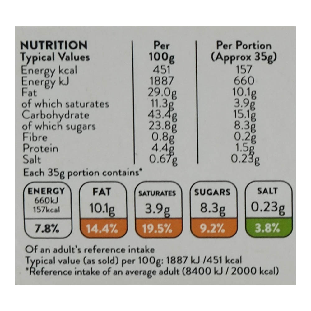 English Cheese Cake Vanilla With Lotus Biscoff Bites 210g right side image