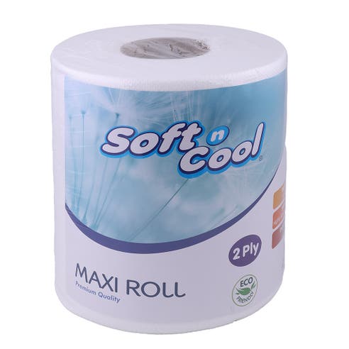 Soft N Cool Maxi Roll 2 Ply Toilet Tissue 