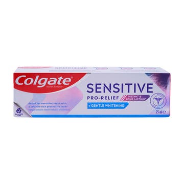 Colgate Sensitive Pro Relief Gentle Whitening Toothpaste 75ml 