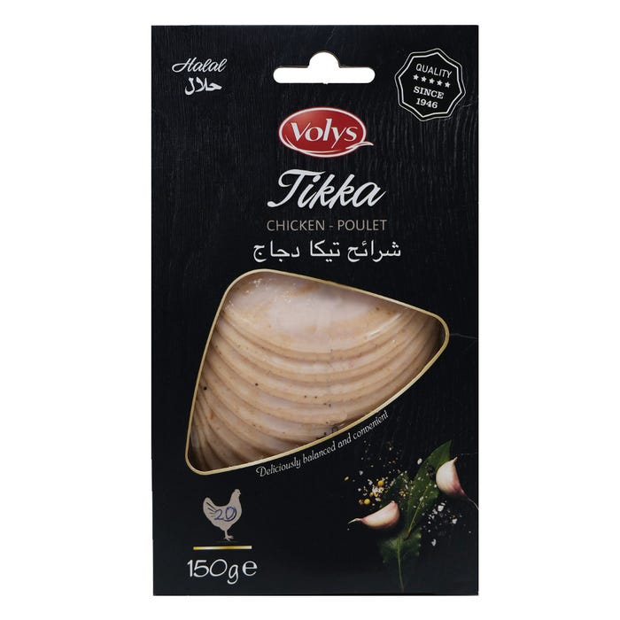 Volys Start Chicken Breast Tikka 150g