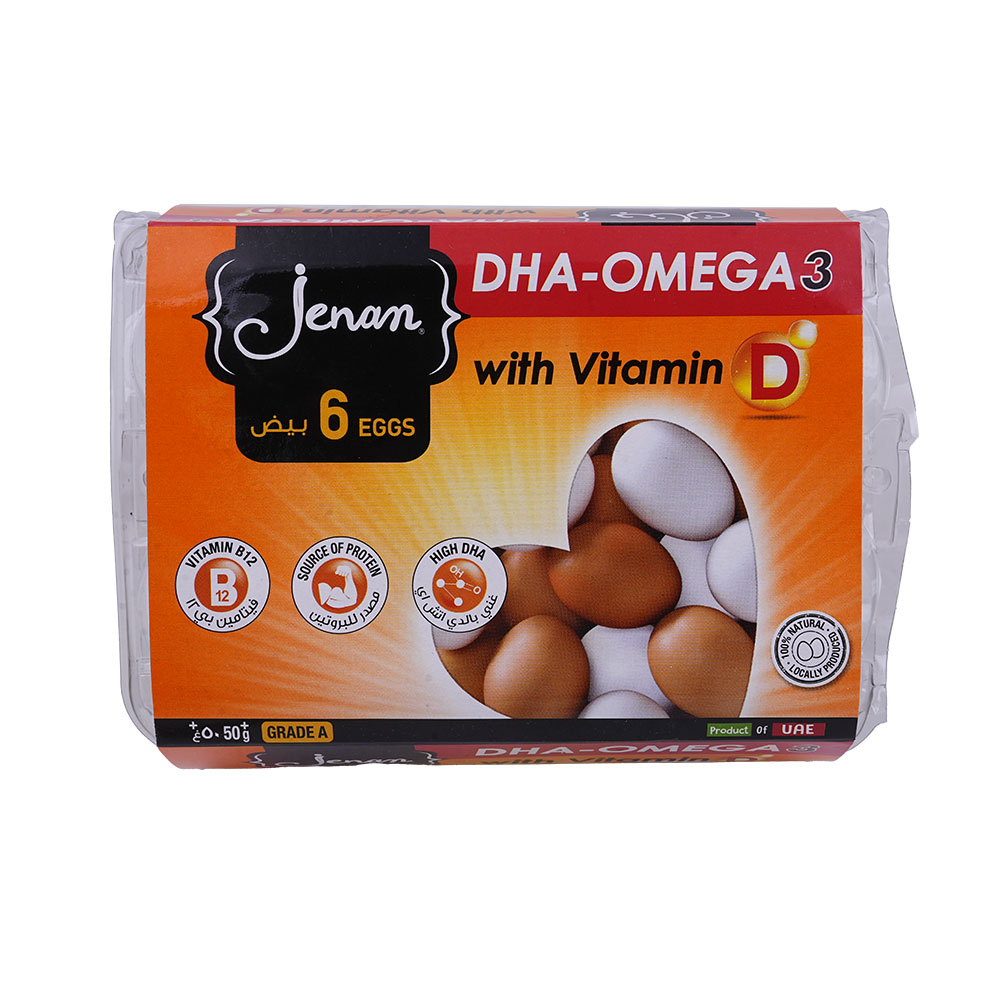 Jenan DHA Omega 3 Eggs 6s