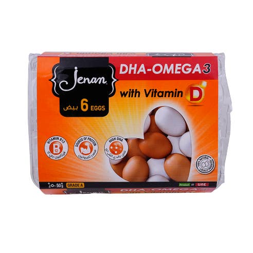 Jenan DHA Omega 3 Eggs 6s 