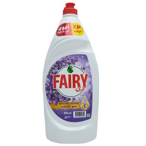 Fairy Refreshing Lavender Dishwashing Liquid 800ml 