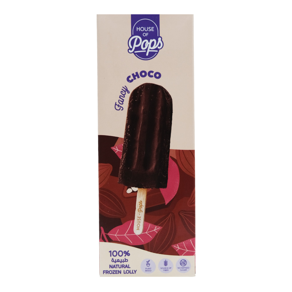 House Of Pops Fancy Choco Natural Frozen Lolly 80ml