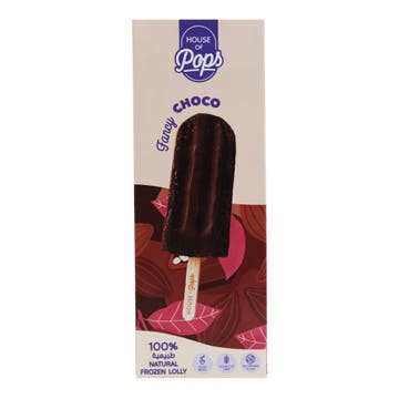 House Of Pops Fancy Choco Natural Frozen Lolly 80ml 