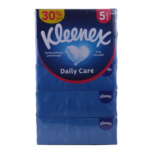 Kleenex Daily Care 2 Ply Tissue 5pcs [Special Offer] 