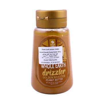 Whole Earth Drizzler Golden Roasted Peanut Butter 320g 