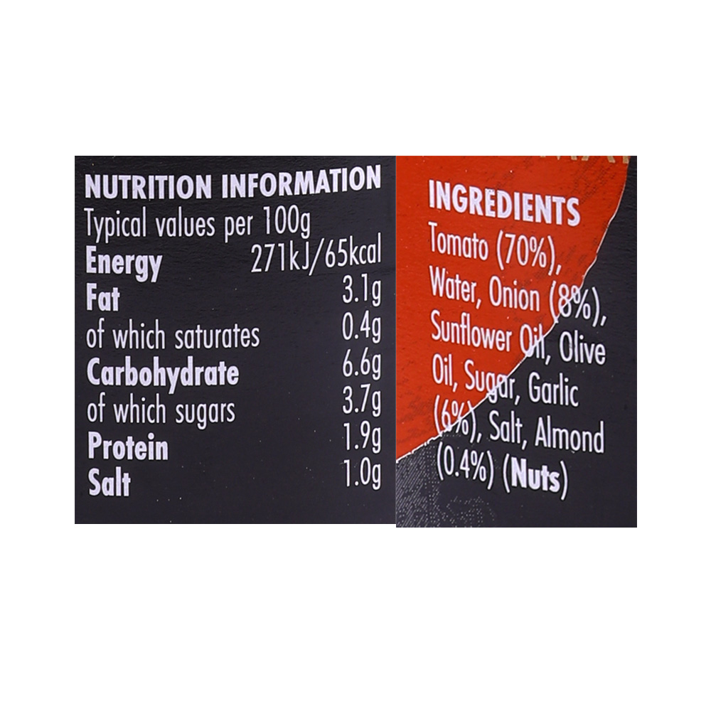 Epicure Tomato Sofrito Sauce 350g right side image