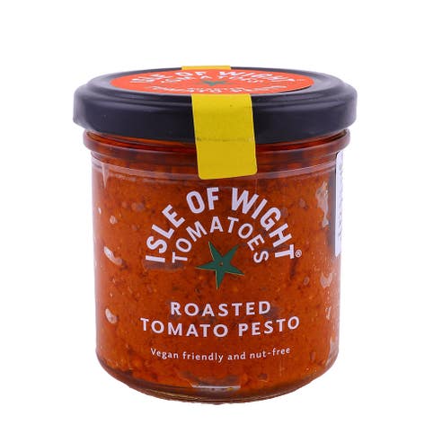 Isle Of Wight Roasted Tomato Pesto Vegan Sauce 140g 