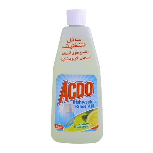 ACDO Rinse Aid Lemon Dishwasher Liquid 500ml 