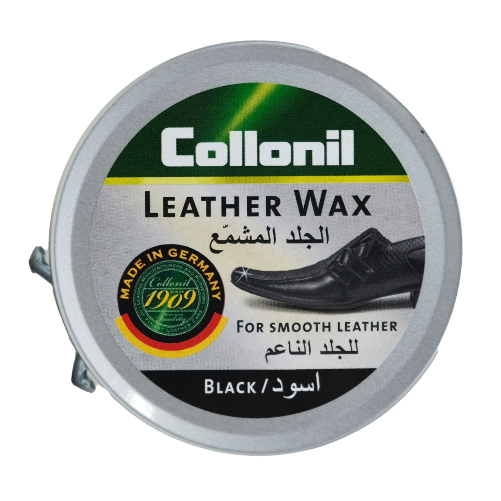 Collonil Leather Wax Black Shoe Polish 50ml