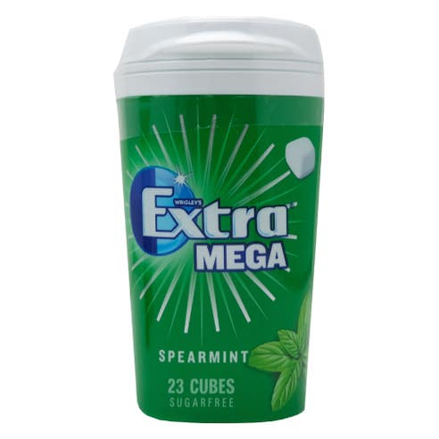Wrigleys Extra Mega Cube Spearmint Gum 51g 