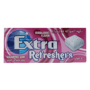 Wrigleys Extra Refreshers Bubble Mint Gum 15.6g 