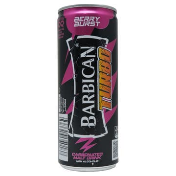 Barbican Turbo Berry Burst Malt Drink 240ml 