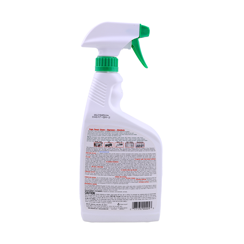 Spray Nine Heavy Duty Cleaner Degreaser 946ml back image
