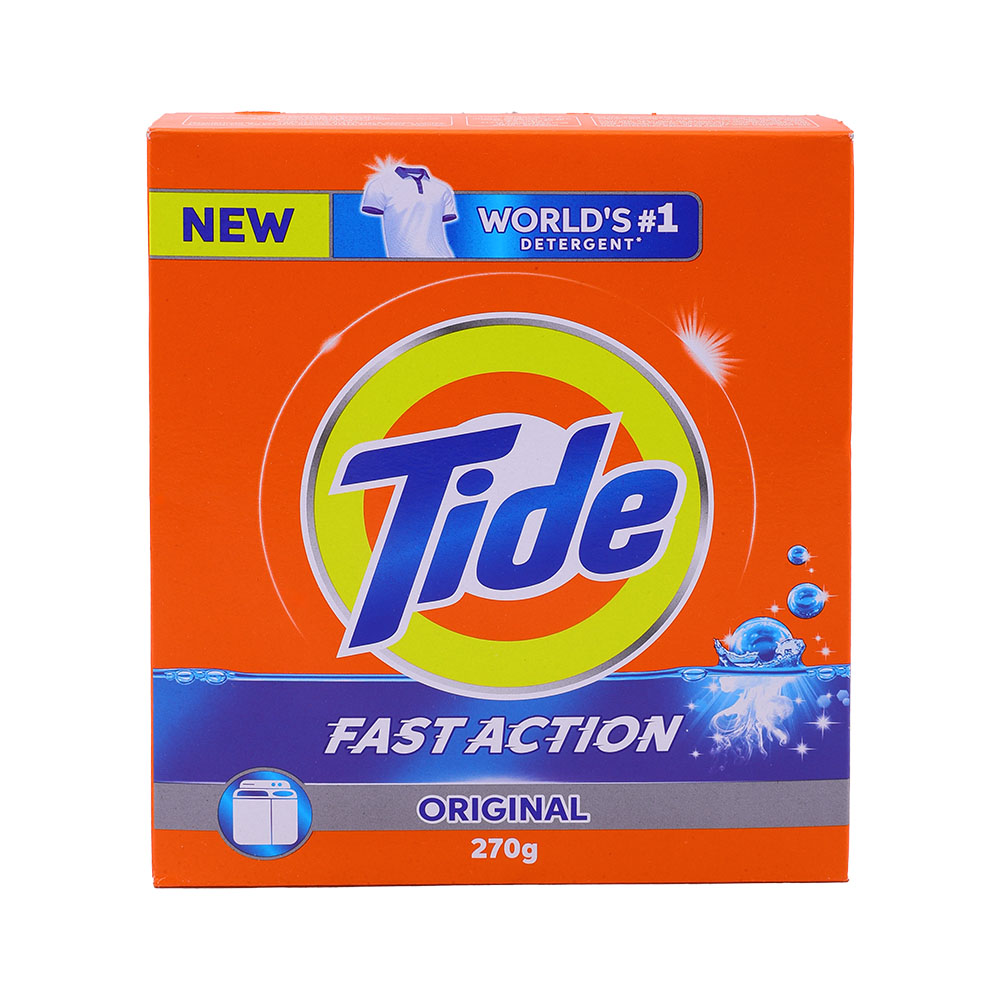 Tide Original Detergent Powder 260g back image