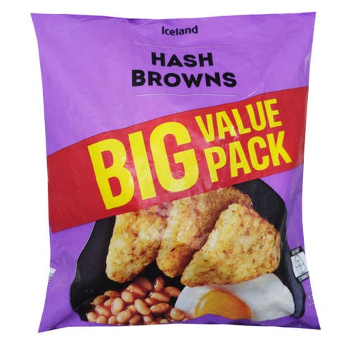 Iceland Hash Browns 800g 