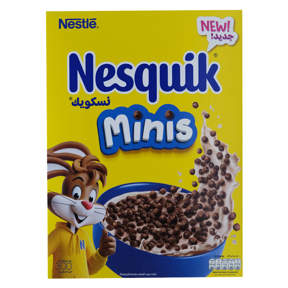 Nestle Nesquik Minis Cereal 300g 