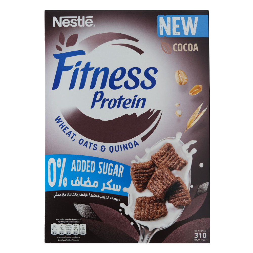 Nestle Fitness Cocoa Protein Cereal 310g 