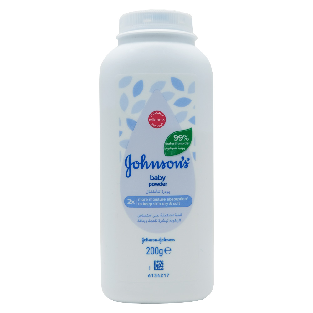Johnson's Natural Baby Powder 200g