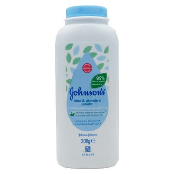 Johnson's Aloe & Vitamin E Baby Powder 200g 