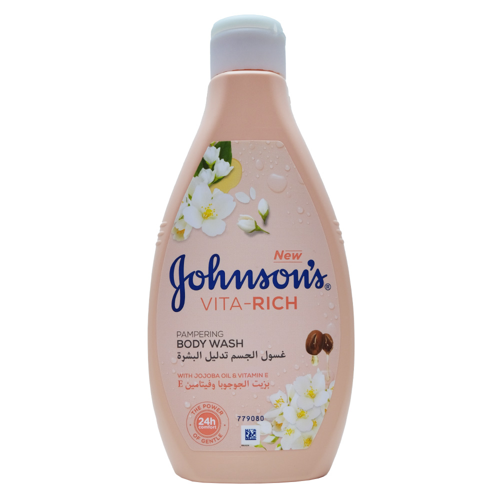 Johnson's Vita-Rich Pampering Body Wash 250ml