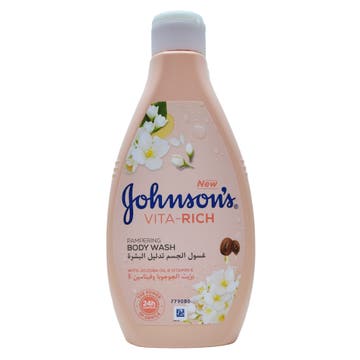 Johnson's Vita-Rich Pampering Body Wash 250ml 