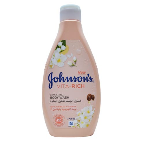 Johnson's Vita-Rich Pampering Body Wash 250ml 