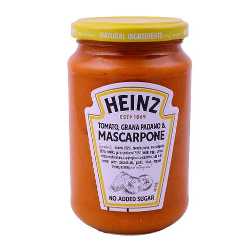 Heinz Tomato Grana Padano & Mascarpone Pasta Sauce 350g 