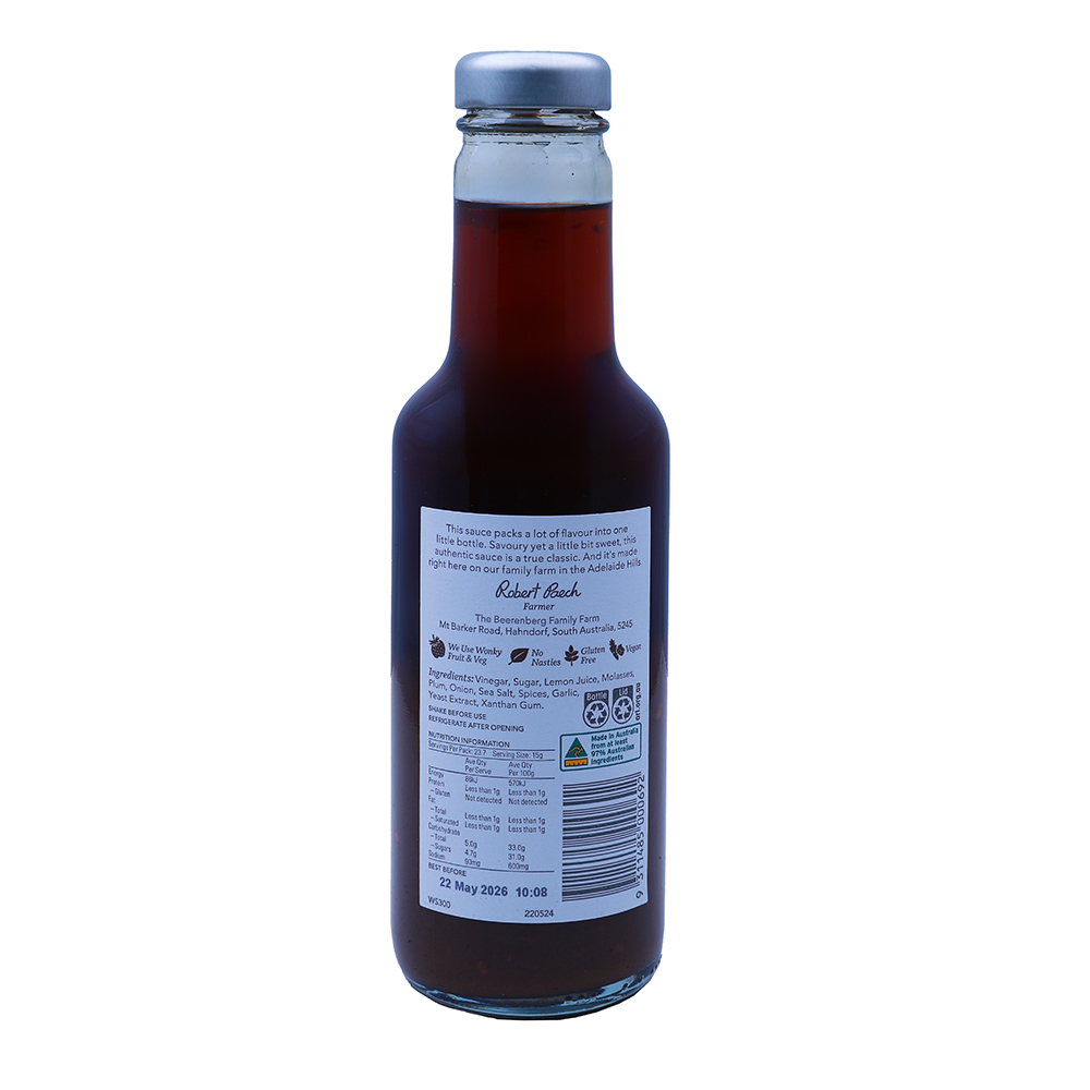 Beerenberg Worcestershire Sauce 300ml back image
