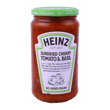 Heinz Sun Dried Cherry Tomato & Basil Pasta Sauce 490g 