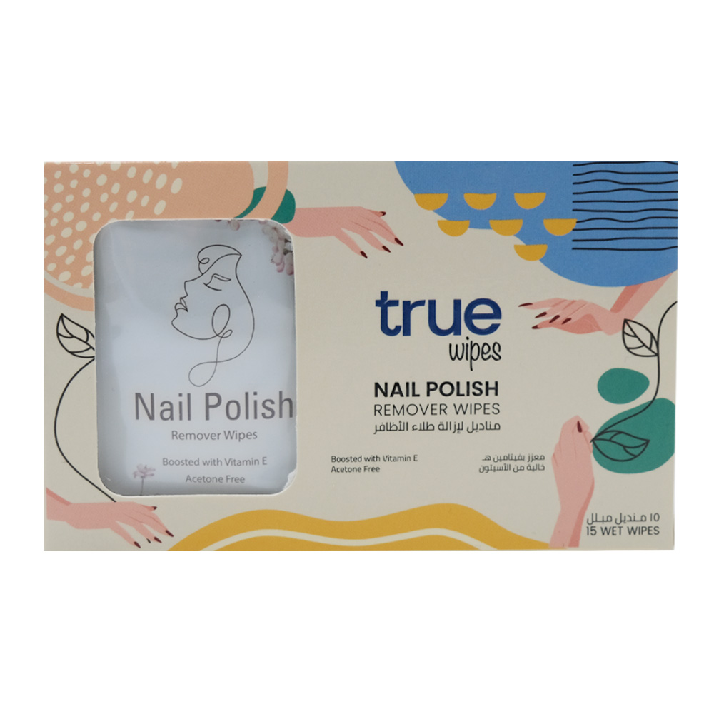 True Nail Polish Remover Wipes