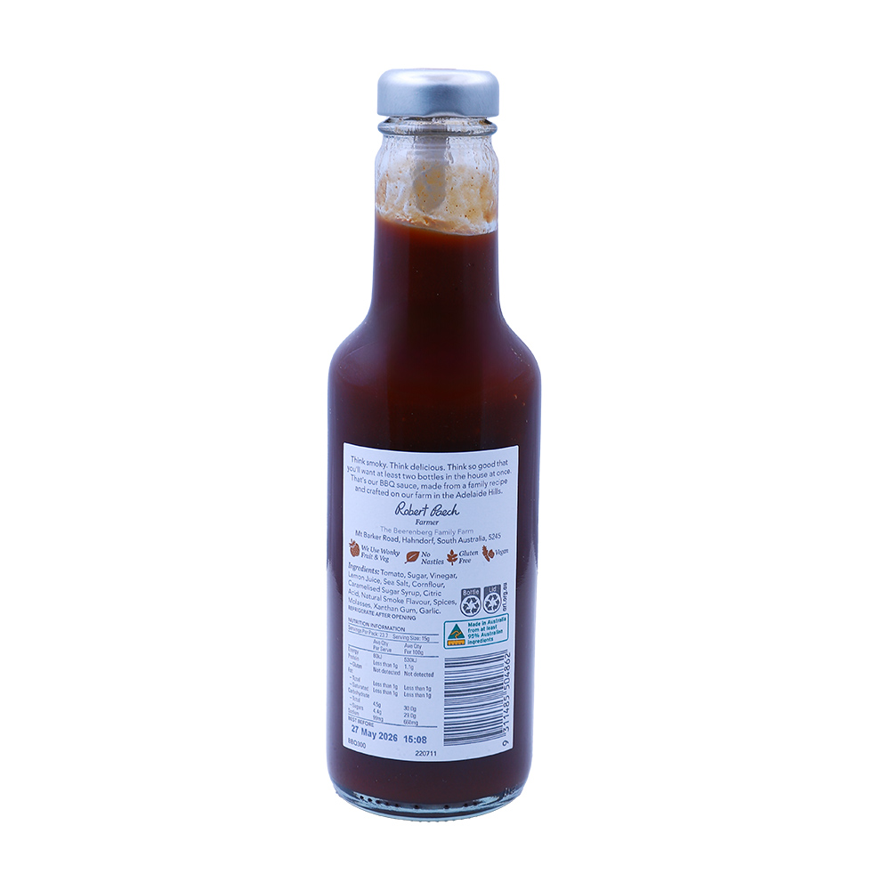 Beerenberg BBQ Sauce 300ml back image