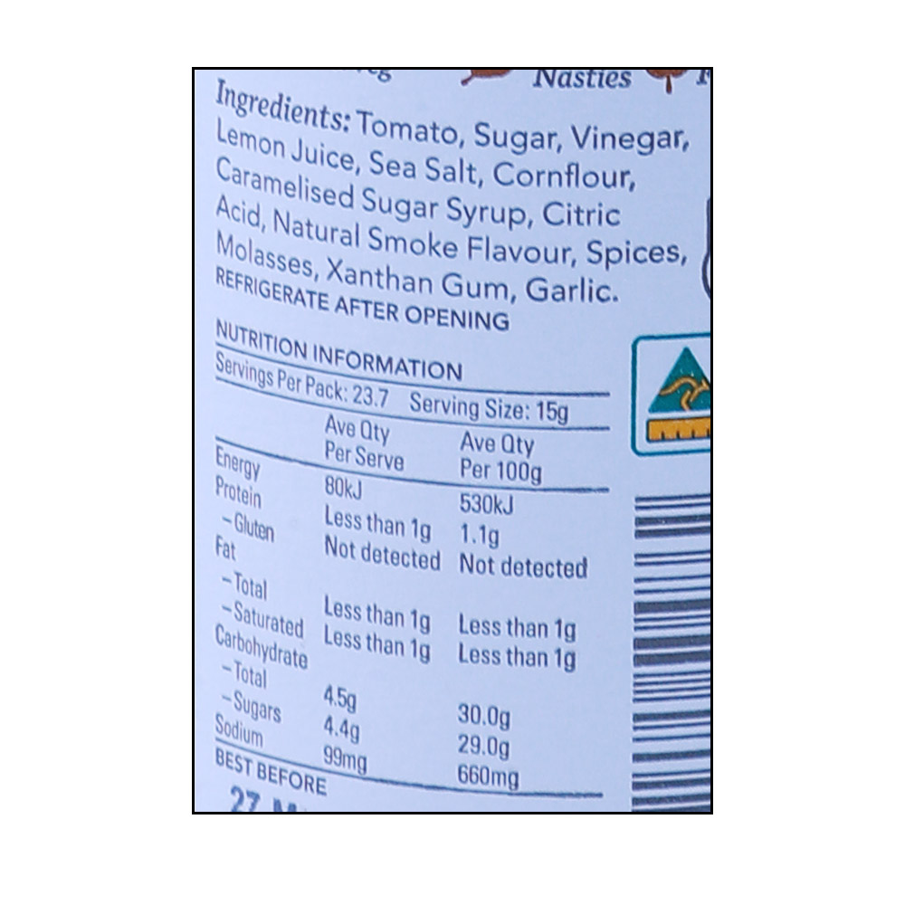 Beerenberg BBQ Sauce 300ml right side image
