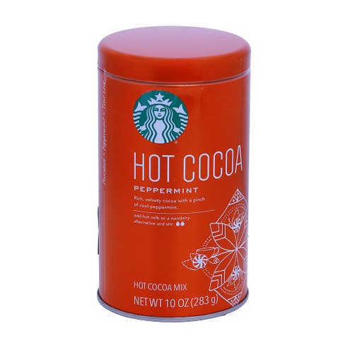 Starbucks Peppermint Hot Cocoa Canister 283g 