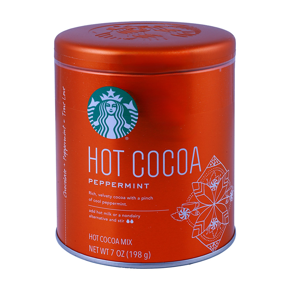 Starbucks Peppermint Hot Cocoa Mix Tin 198g