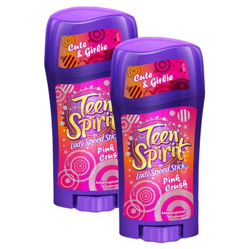 Lady Speed Stick Teen Spirit Pink Crush Deodorant 2x65g [Special Offer] 